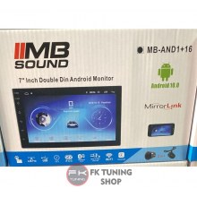 MB SOUND CARPLAY DOUBLE TEYP MULTİMEDYA UNİVERSAL 7 İNÇ 1 GB RAM - 16 GB HAFIZA