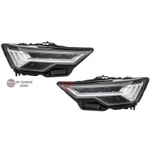Audi A6 4G 2012-2015 uyumlu Led Ön Far Seti 4K Matrix dizayn