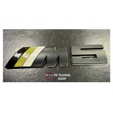 BMW M5 LOGO METAL (YAPIŞTIRMALI) Krom Renk