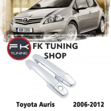 TOYOTA AURİS KROM KAPI KOLU PASLANMAZ ÇELİK (2007-2013)