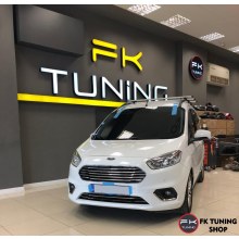 FORD COURİER ÖN PANJUR KROMU ALT ÜST 7 parça 2017 ve üzeri