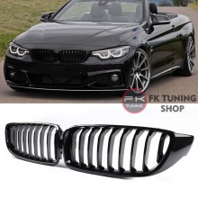Bmw F32 F33 F36 Ön Panjur Seti Böbrek Tek Çizgi Pianoblack 2012-2017
