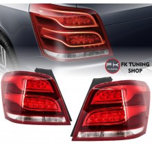 Mercedes Benz X204 GLK Uyumlu Makyajlı Dizayn Arka Led Stop Seti 