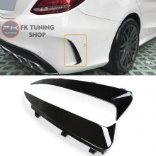 Mercedes Benz W205 Arka Tampon Venti Pianoblack 2014-2018