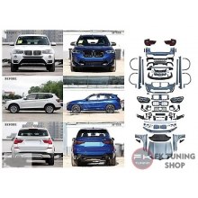 Bmw X3 F25 uyumlu G01 Lci M Sport Görünüm Bodykit Seti Facelift
