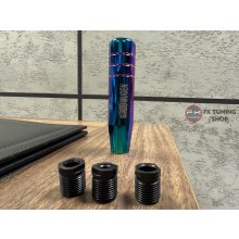 MUGEN VİTES TOPUZU ÜNİVERSAL 3 APARATLI GÖKKUŞAĞI JDM RENK 13 CM MUGEN VİTES TOPUZU ÜNİVERSAL 3 APARATLI GÖKKUŞAĞI JDM RENK 13 CM