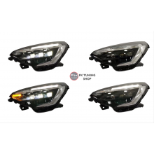 Renault Clio 5 Lens Led Ön Far Seti 2020-2023 Full Led