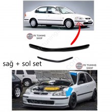 Honda Civic 1996-1998 Ön tampon Çıtası Sol + Sağ Set 2 adet Taiwan Malı