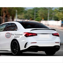 Mercedes W177 Sedan A35 Arka Spoyler 2019 ve üzeri (pianoblack-plastik