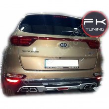 Kia Sportage Arka Koruma plastik-ithal 2019-2021
