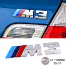 M3 LOGO METAL (YAPIŞTIRMALI) 13 CM 
