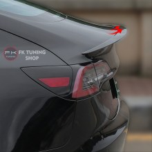 Tesla Model Y Arka Spoyler Pianoblack Plastik