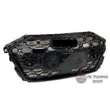 Audi A3 S3 Ön Panjur Seti - Piaonblack 2021-2024 (orj tampon uyumlu)