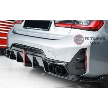 Bmw G20 Lci Ledli Arka Difüzör + Egzoz Uçları Full Set 