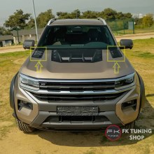 Volkswagen Amarok Kaput Havalandırma Sağ Sol 2 Parça 2022 ve üzeri