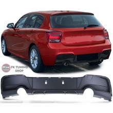 Bmw F20 Arka Difüzör M Technic Uyumlu 2011-2015 Sağ Sol Tek Çıkış