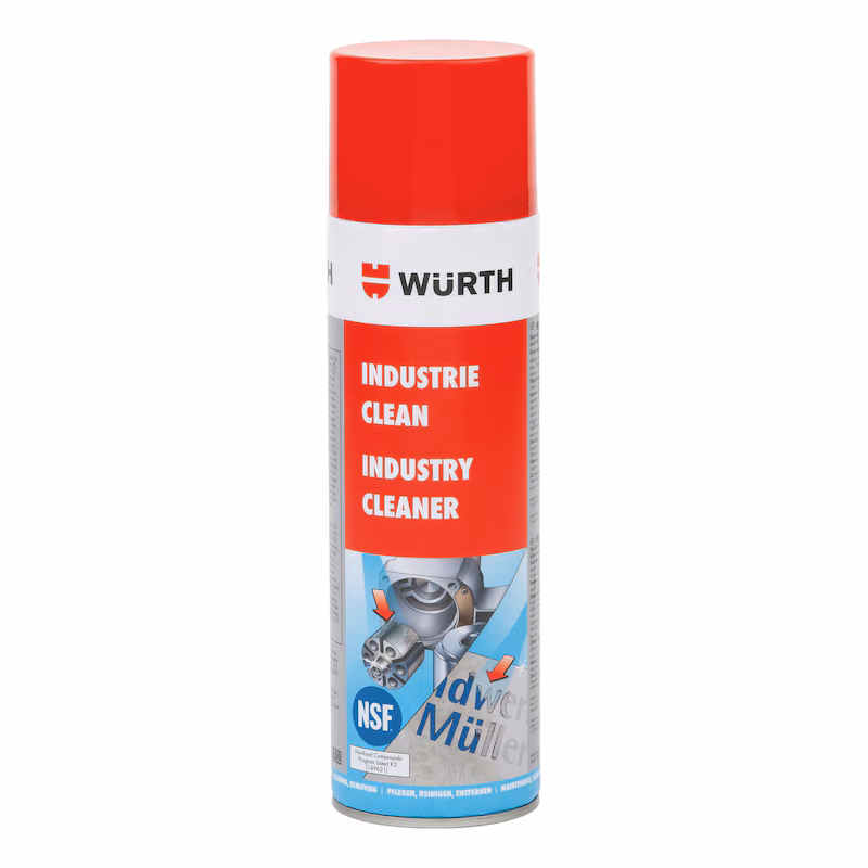 Würth Endüstriyel Temizleyici Silikon - Bant - Etiket - Koruyucu Film Sökücü Sprey 