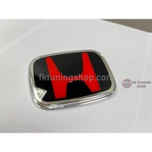 HONDA TYPER LOGO Bagaj Kapağı veya Ön Panjur 11 x 9 cm Siyah Detay
