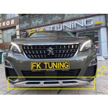 Peugeot 3008 Ön Tampon Koruma / Tampon Eki 2016-2019