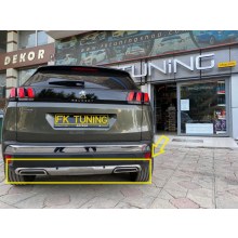 Peugeot 3008 Arka Tampon Koruma / Difüzör 2016-2019