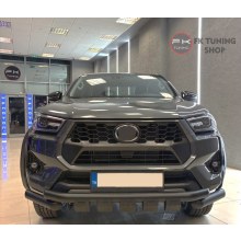 Toyota Hilux Off Road Ön Koruma Demiri Tampon Barı Siyah Renk PST24 Glo Ctiy Black