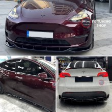 Tesla Model Y Body Kit Seti Pianoblack-Plastik 