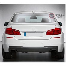 Bmw F10 Arka Difüzör 550 Dizayn 5 Serisi (MAT SİYAH)