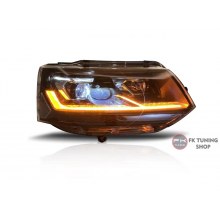 Volkswagen Transporter Bulli Dizayn Led Ön Far Seti (2010-2015 Uyumlu Halogen Far Uyumlu)