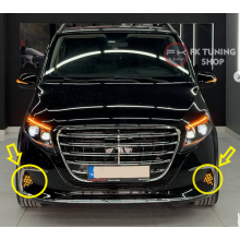 Mercedes Vito W447 Ön Sis Ledi Yıldız Dizayn 2025 üzeri Sinyalli
