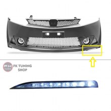 HONDA CİVİC FD6 MUGEN RR TAMPONA GÜNDÜZ LEDİ TEK ŞÖFÖR TARAFI 1 ADET HONDA CİVİC FD6 MUGEN RR TAMPONA GÜNDÜZ LEDİ TEK ŞÖFÖR TARAFI 1 ADET