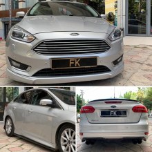 FORD FOCUS 3 BODY KİT SETİ SEDAN (Makyajlı/plastik)