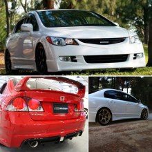 HONDA CİVİC FD6 BODY KİT 2006-2009 (model2/plastik)