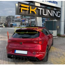 SEAT / CUPRA LEON Uyumlu M4 Arka Spoyler (pianoblack-plastik SEAT / CUPRA LEON Uyumlu M4 Arka Spoyler (pianoblack-plastik