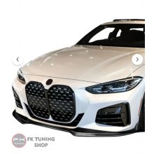 BMW G22 COUPE ÖN TAMPON EKİ M TECHNİC 4 SERİSİ (pianoblack) LİP Model 2