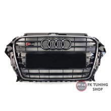 Audi A3 S3 Ön Panjur Seti 2013-2016 Krom çerçeve-Pianoblack Zemin Audi A3 S3 Ön Panjur Seti 2013-2016 Krom çerçeve-Pianoblack Zemin