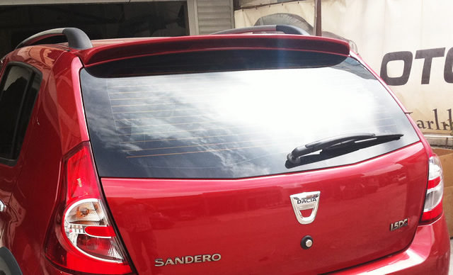 DACİA SANDERO SPOYLER (polyester-boyasız)