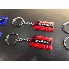DOHC VTEC MOTOR KAPAĞI ANAHTARLIK KIRMIZI RENK
