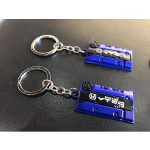 DOHC VTEC MOTOR KAPAĞI ANAHTARLIK MAVİ RENK