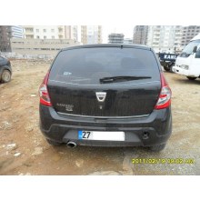 Dacia Sandero Bagaj Alt Krom Çıtası 2007 2012