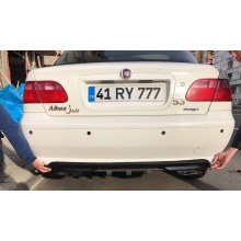FİAT ALBEA DİFÜZÖR CİFT EGZOZ GÖRÜNÜMLÜ PLASTİK