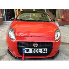 FİAT GRANDE PUNTO ÖN LİP PİANO BLACK (plastik)