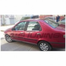 Fiat Siena Krom Cam Çıtası 4 parça