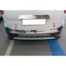 Ford Courier Bagaj Alt Krom Çıtası