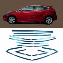 Ford Focus 3 Hatcback Krom Cam Çıtası Çevirme Tam Tur 2011-2017