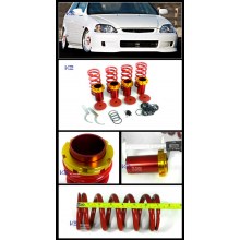 HONDA CİVİC COİLOVER YAY AYARLANABİLİR YAY 1992-1995 sadece önlere (sedan)