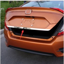HONDA CİVİC FC5 KROM BAGAJ ALT ÇITASI 2016 ve üzeri
