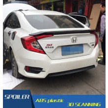 HONDA CİVİC FC5 TURBO SPOYLER 2016-2021 (plastik/ışıksız)