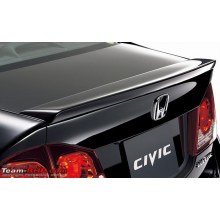 HONDA CİVİC FD6 BAGAJ ÜSTÜ SPOYLER 2006-2012 (Plastik/Pianoblack )