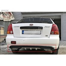 HYUNDAİ ACCENT ADMİRE DİFÜZÖR EGZOZ GÖRÜNÜMLÜ (plastik)