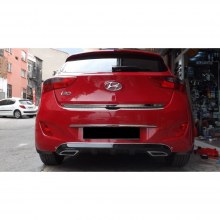 HYUNDAİ İ30 DİFÜZÖR ÇİFT EGZOZ GÖRÜNÜMLÜ (plastik)